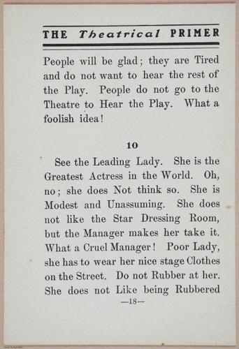 E370 - The Theatrical Primer - i14966