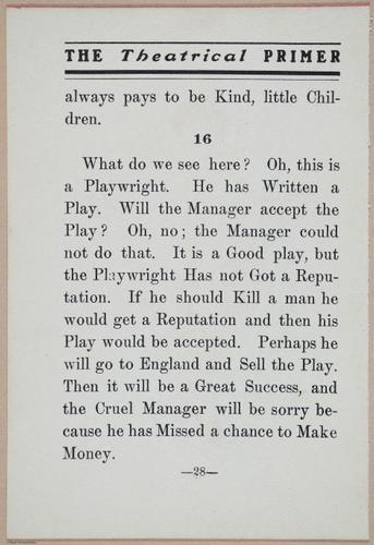 E370 - The Theatrical Primer - i14976