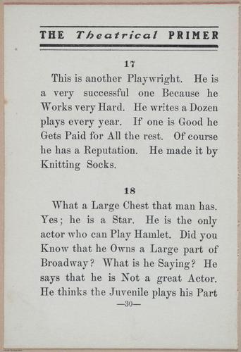 E370 - The Theatrical Primer - i14978