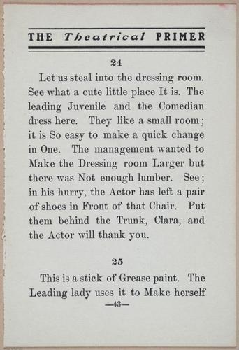 E370 - The Theatrical Primer - i14991