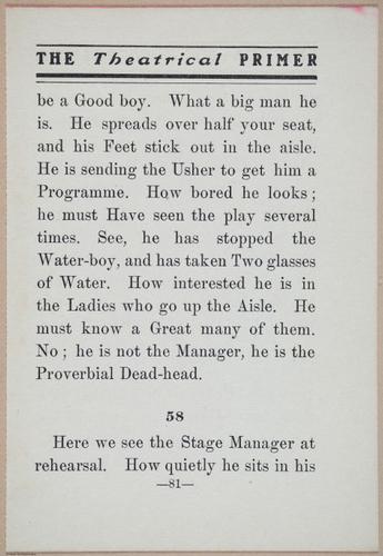 E370 - The Theatrical Primer - i15030