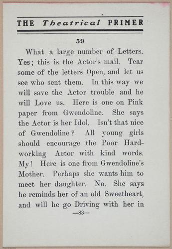 E370 - The Theatrical Primer - i15032