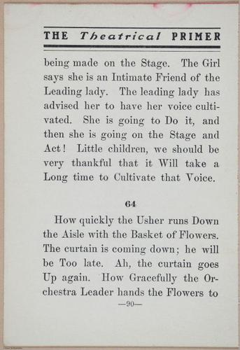 E370 - The Theatrical Primer - i15039