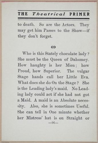 E370 - The Theatrical Primer - i15045