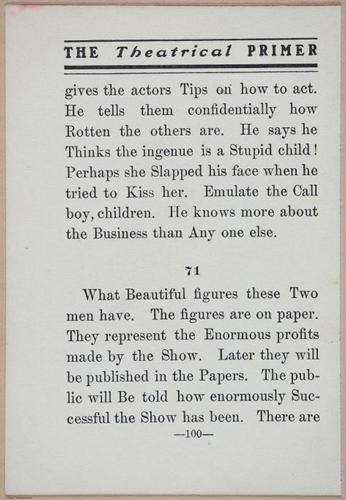 E370 - The Theatrical Primer - i15049