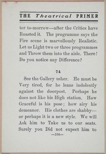 E370 - The Theatrical Primer - i15053