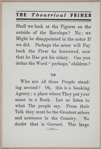 E370 - The Theatrical Primer - i15059