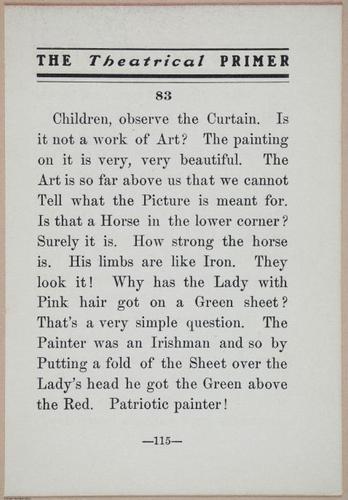 E370 - The Theatrical Primer - i15064
