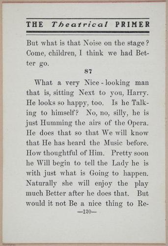 E370 - The Theatrical Primer - i15068