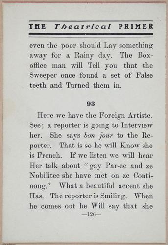 E370 - The Theatrical Primer - i15074