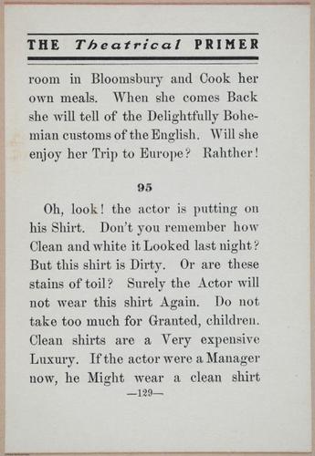 E370 - The Theatrical Primer - i15077