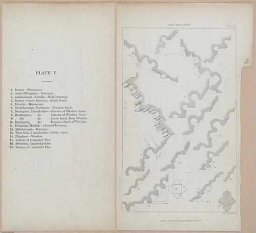 E362 - Gothic Moldings - i14177-14178