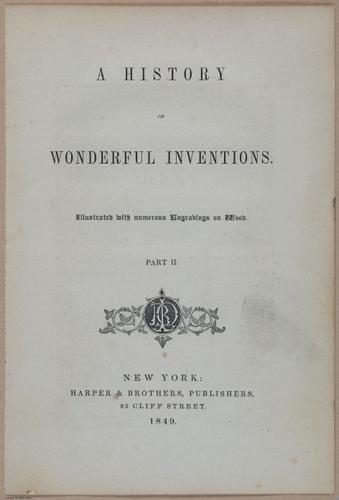 E358 - A History of Wonderful Inventions - i13543
