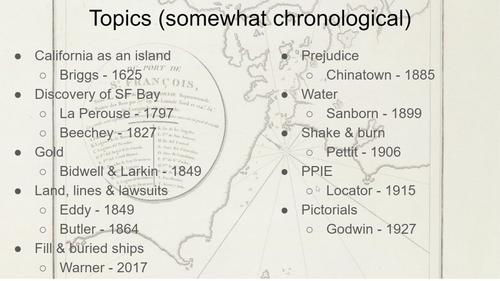 E166 - San Francisco, Topics