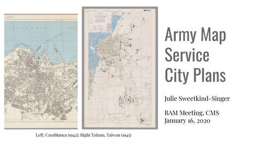 E117 - JSS - Army Map Service City Plans
