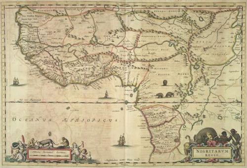E117 - KH - Blaeu Africa Map 2