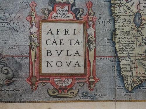E117 - KH - Ortelius Africa Map - Detail 1 (9a of 14)