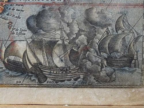 E117 - KH - Ortelius Africa Map - Detail 2 (9b of 14)