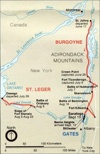 Saratoga: Revolutionary War Battles in NY