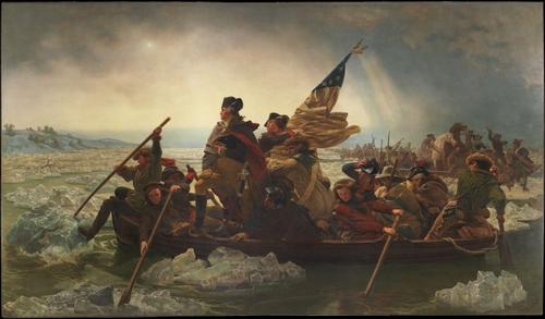 NY/NJ: Washington Crossing the Delaware (Emanuel Leutze)