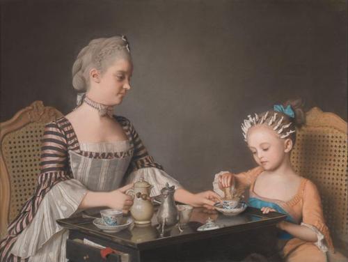 The Lavergne Family Breakfast, Jean-Etienne Liotard - 1754