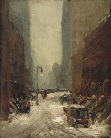 Arts: Robert Henri's Snow in New York (1902)