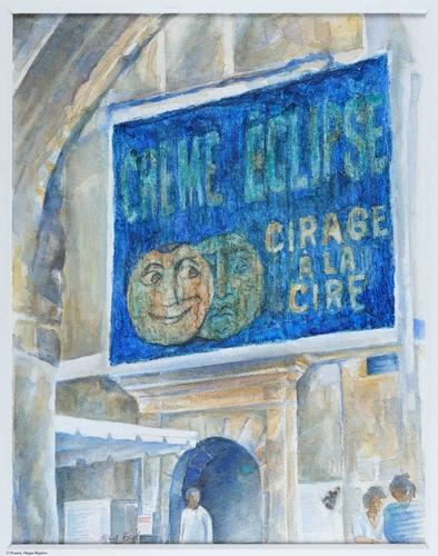 Crème Éclipse, Cirage à la cire, Aix-en-Provence, Bouches-du-Rhône, France