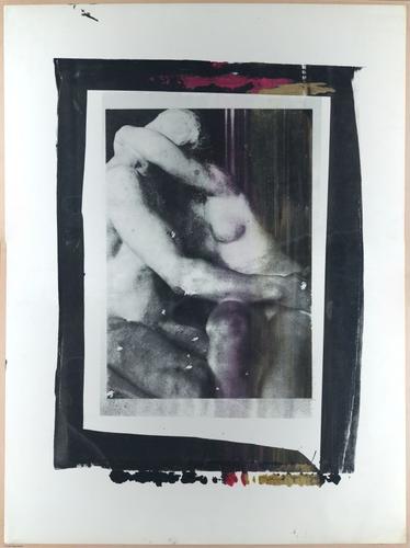 Le Baiser de Rodin,&nbsp;silk screen. &nbsp;Musée Rodin, 77 Rue de Varenne, 75007 Paris