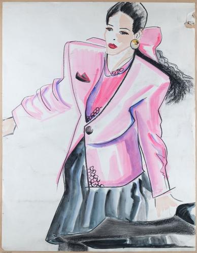 Pink statement...