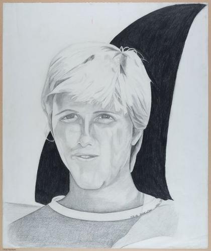 Vince Van Patten, pencil sketch