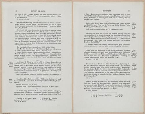 E359 - A History of Lace 1875 - 15592 - 15593