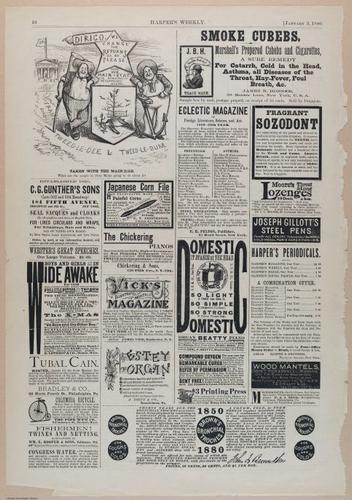 E393 - Harper_s Weekly looses page - i17580