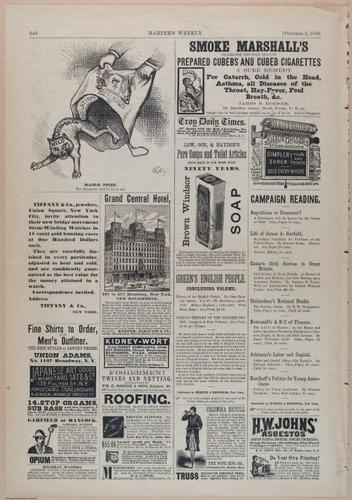 E393 - Harper_s Weekly looses page - i17581