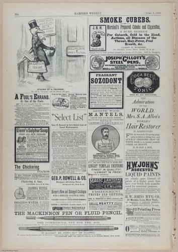E393 - Harper_s Weekly looses page - i17635
