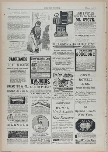 E393 - Harper_s Weekly looses page - i17638