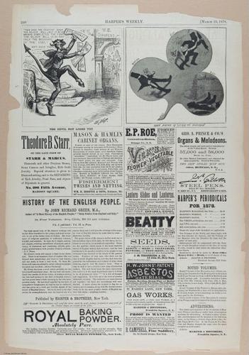E393 - Harper_s Weekly looses page - i17690