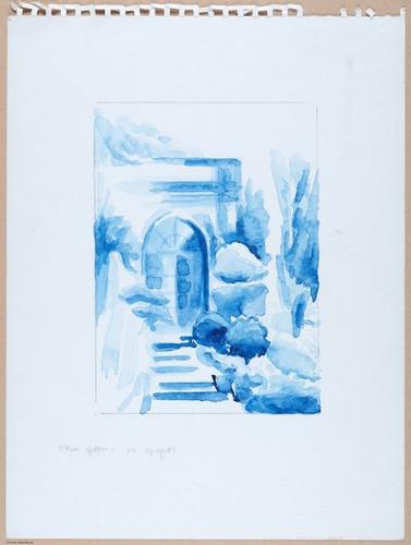 Filoli, Woodside, CA, plein air&nbsp;