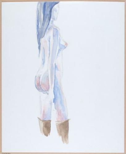 Nude in boots, &nbsp;Fort Mason, SF