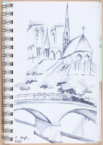 Cathédrale Notre-Dame de Paris. &nbsp;6 Parvis Notre-Dame - Pl. Jean-Paul II, 75004 Paris.Plein air le long de la Seine.