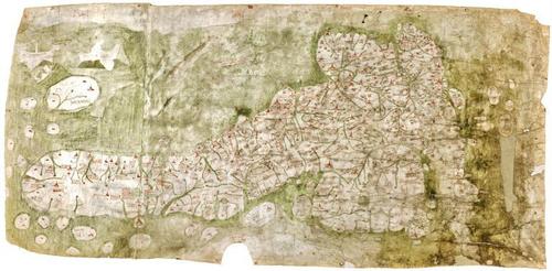 Gough Map - c1300s