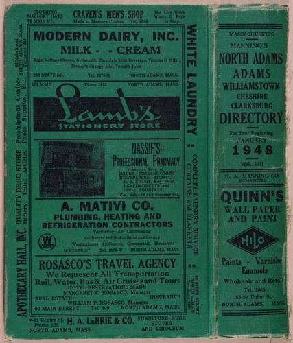E403 - Williamstown Directory 1949 - i18993