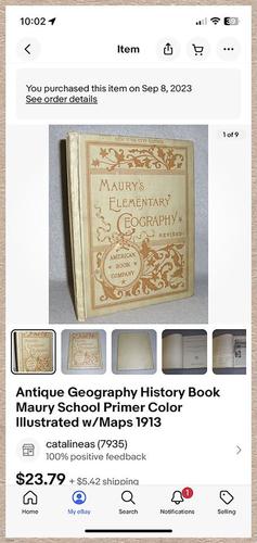 E413 - Maury's Elementary Geography - 7798