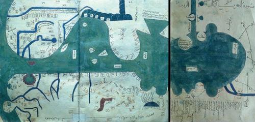 Earliest Mimetic Map of the Mediterranean from 1086 CE