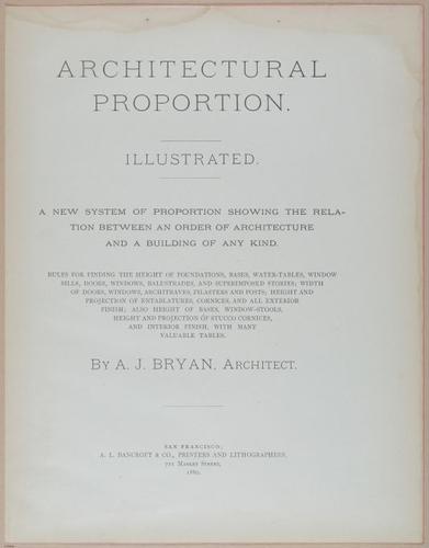 E428 - Arch Proportions - i20820