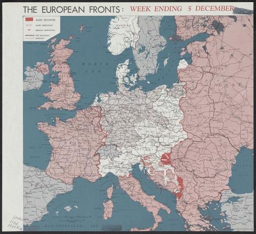 The European fronts [cartographic material] : week ending 5 December