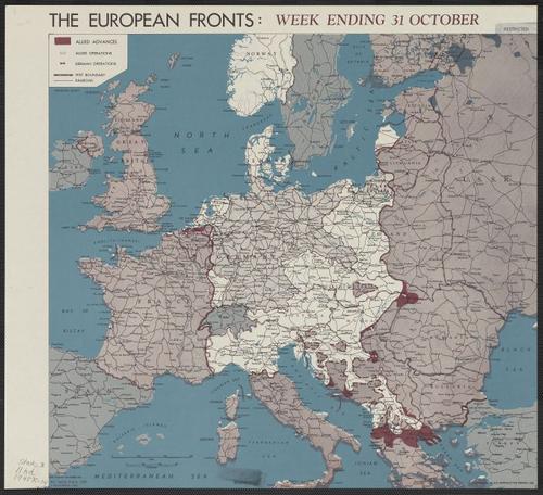 The European fronts [cartographic material] : week ending 31 October