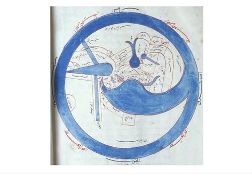 E444 - KMMS World Map - cartographer unknown - 878 AH / 1473 CE - Jeff Sousa