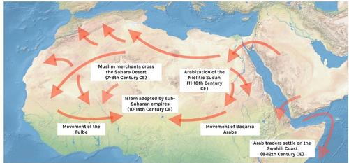 Digital Humanities - The Spread of Islam in Ancient Africa - Fletcher Hoven