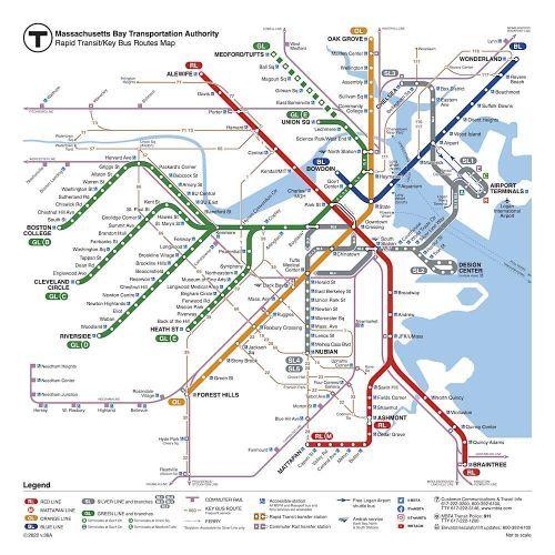 Bad Maps - Map of the T - Joe Miotto