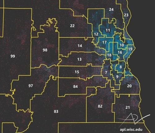 E414 - 2011 Milwaukee Legislative District Map - Caitlin McKown - 2023 - Nathan Moldavsky